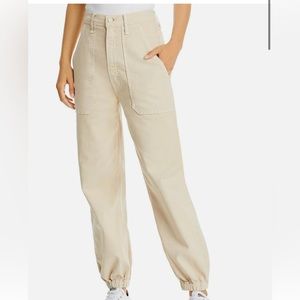MOTHER wrapper patch beige pant size 29